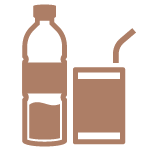 water and juice icon