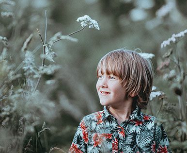 Boy In Field