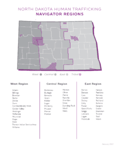 2022 Navigator Regions Map & County Listing