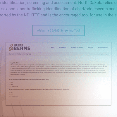 Screening & Identification Button