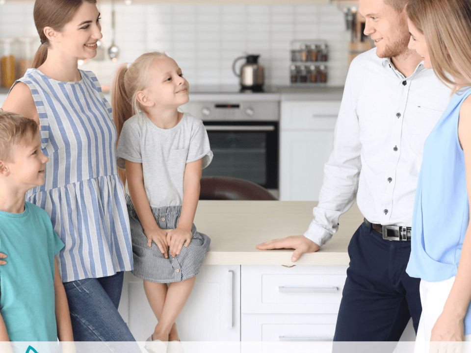 Caregivers leaving son and daughter with a female babysitter